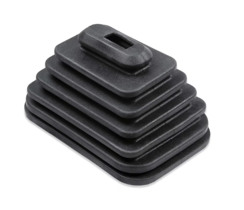 Rubber shift lever boot protective cover