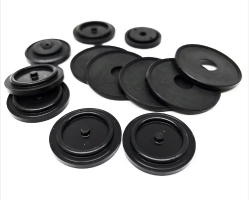 Rubber diaphragms for fluid control