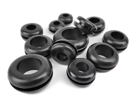 Rubber grommets for cable protection