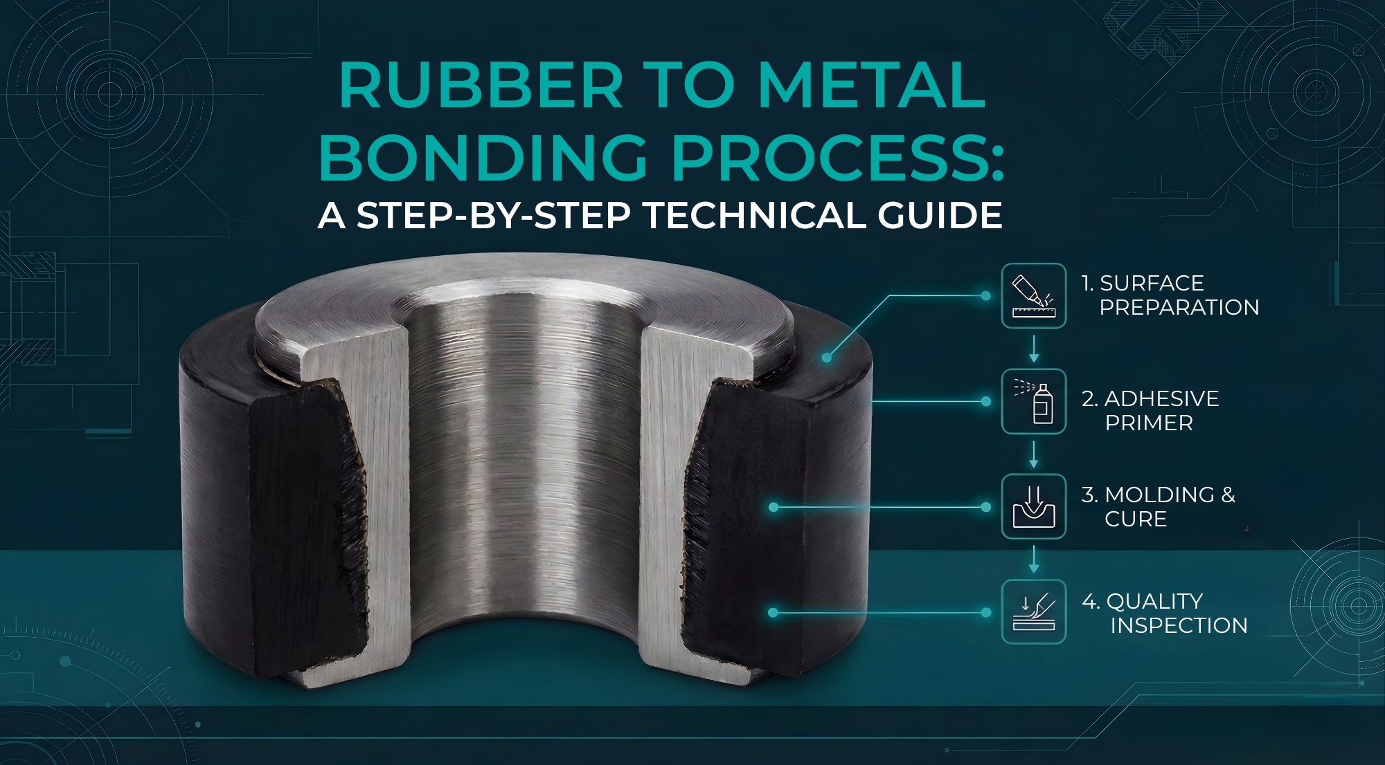 Rubber to Metal Bonding Process