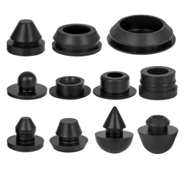 Rubber plugs for sealing holes